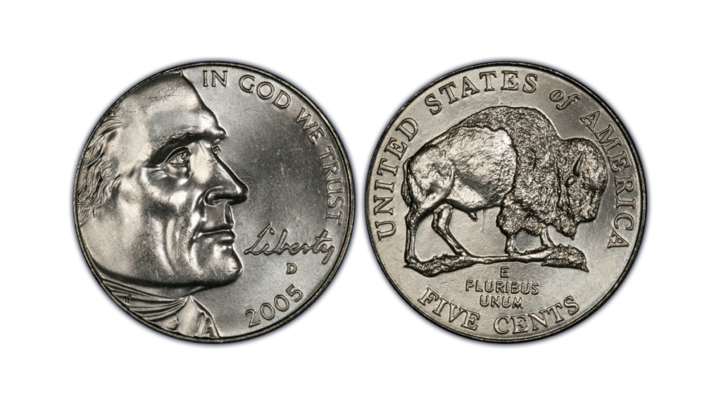 2005 Speared Bison Nickel