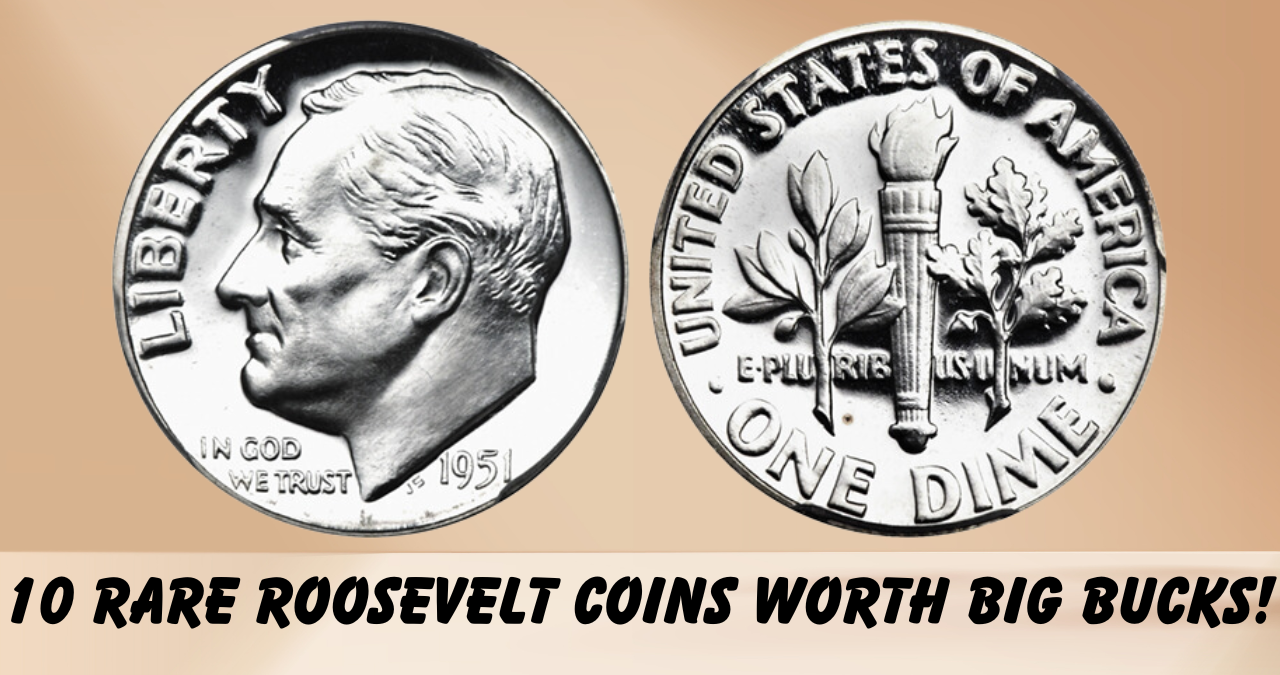 Dimes of Destiny: Discover 10 Rare Roosevelt Coins Worth Big Bucks!