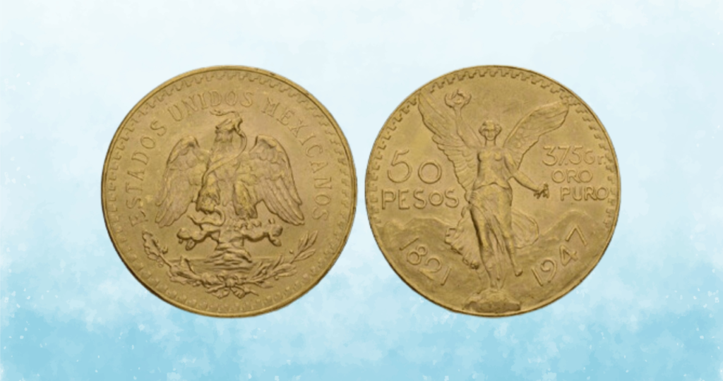 Mexican Gold 50 Peso (1921-1947)