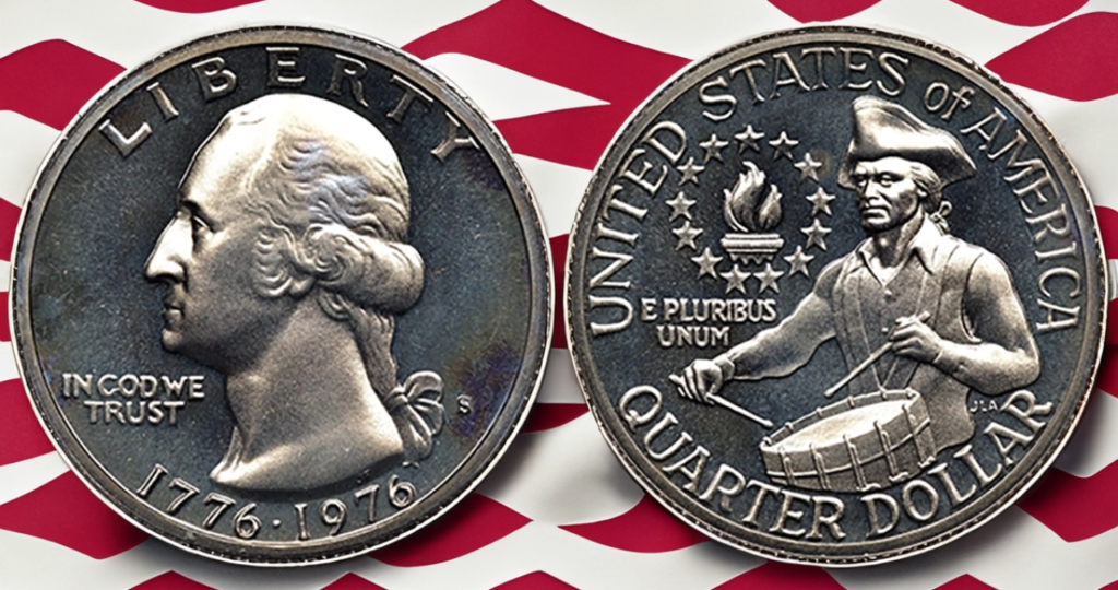 1. The 1976 Silver Bicentennial Quarter