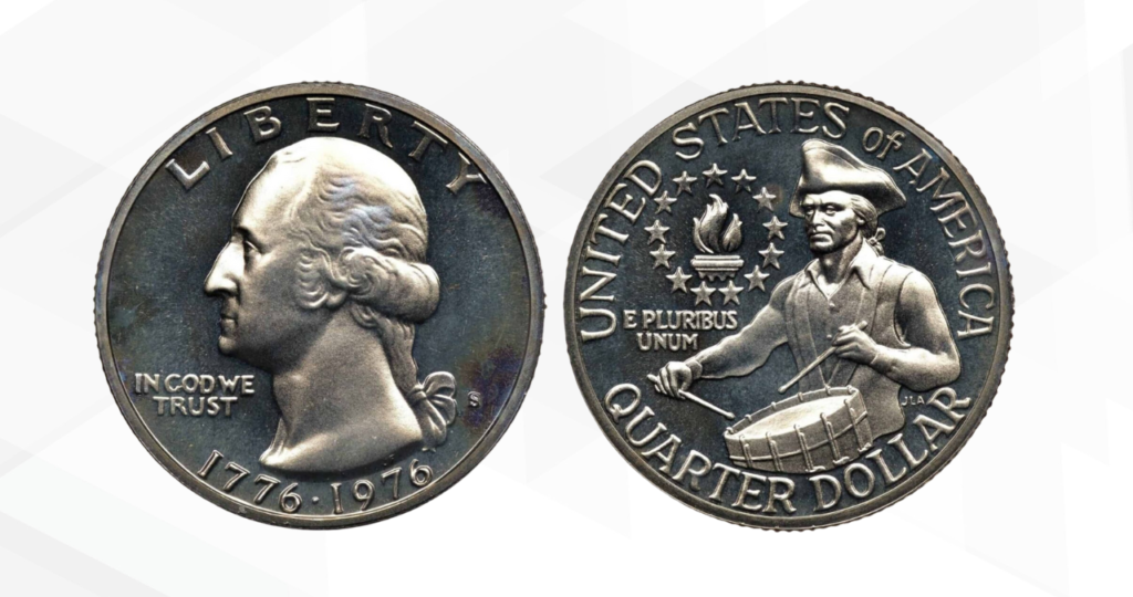 3. The Double Die Error on Bicentennial Quarters