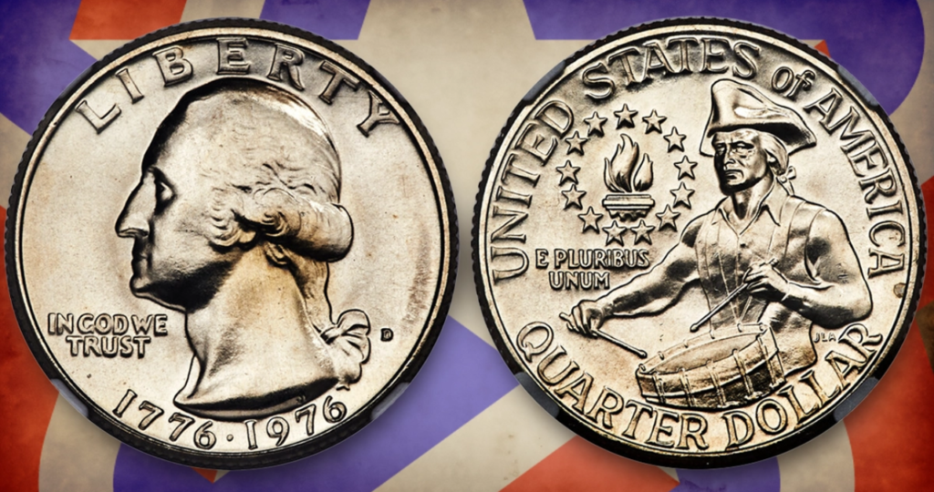 2. The 1976-D Error Bicentennial Quarter